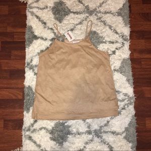 Stella Luce Suede Tank Top